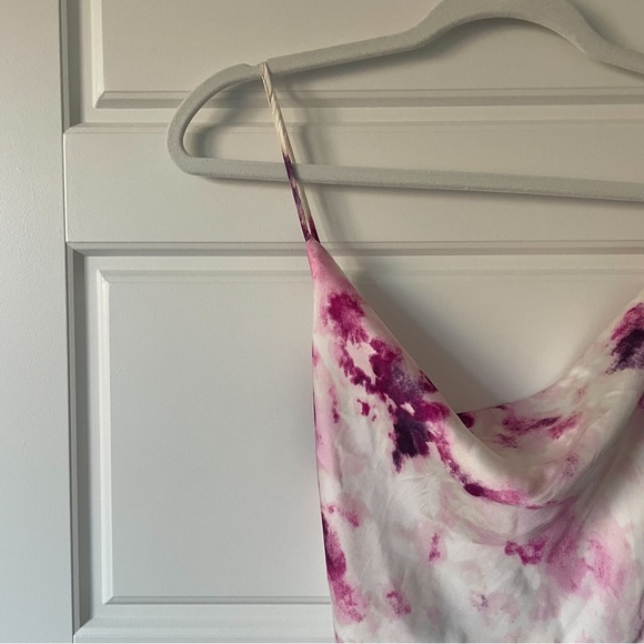 Bardot Tie Dye Slip Dress Purple - Picture 10 of 10